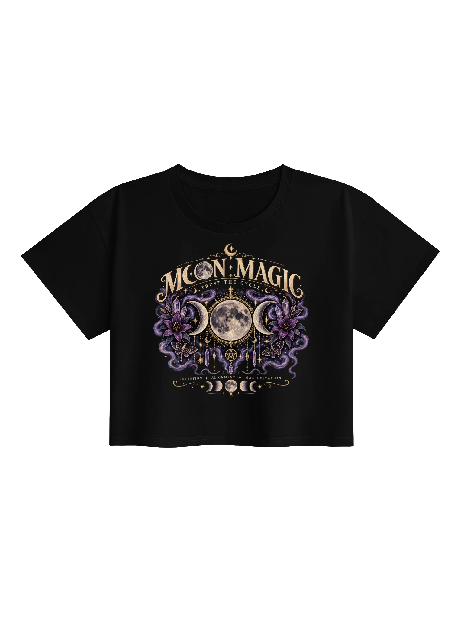 🌙 Moon Magic Crop Top product image (1)