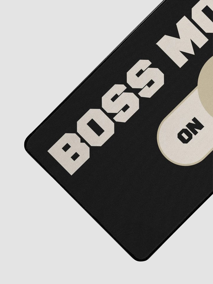 Boss Mode Desk Mat - Black product image (2)