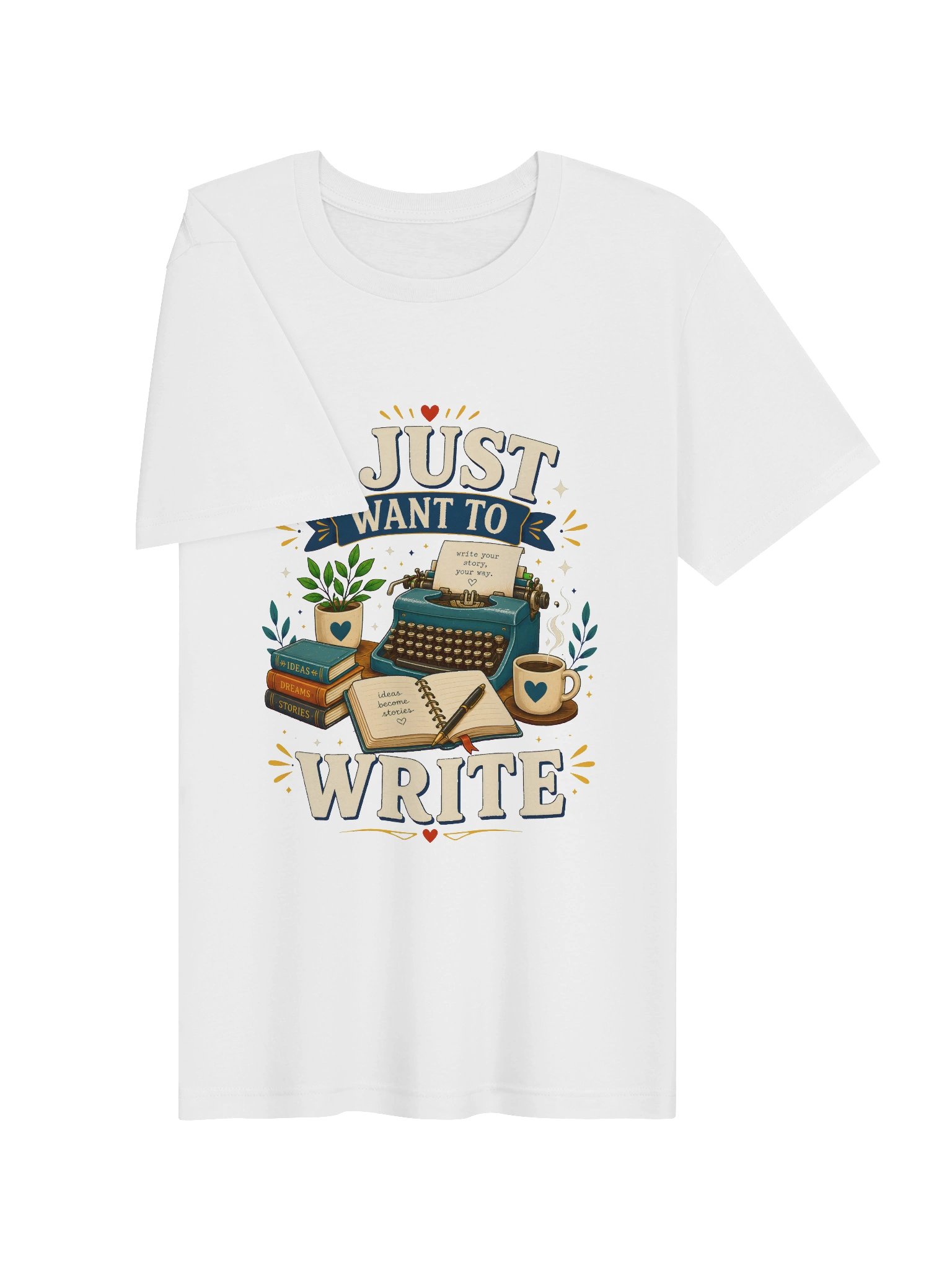 I Just Want To Write Tee product image (25)