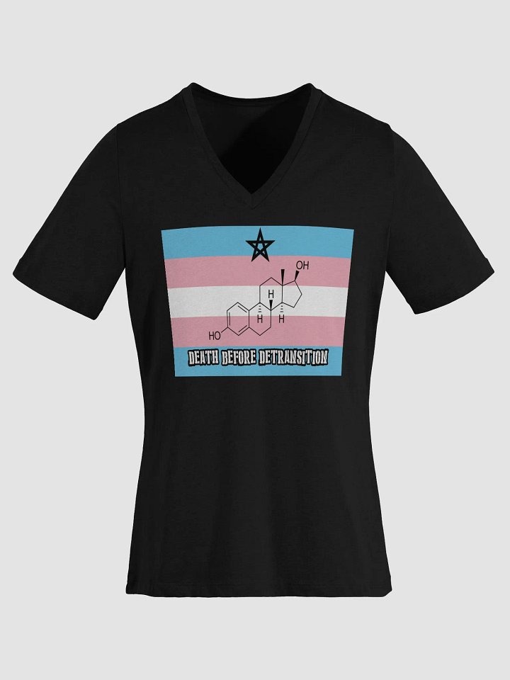 Death Before Detransition (Estrogen, v-neck) product image (4)