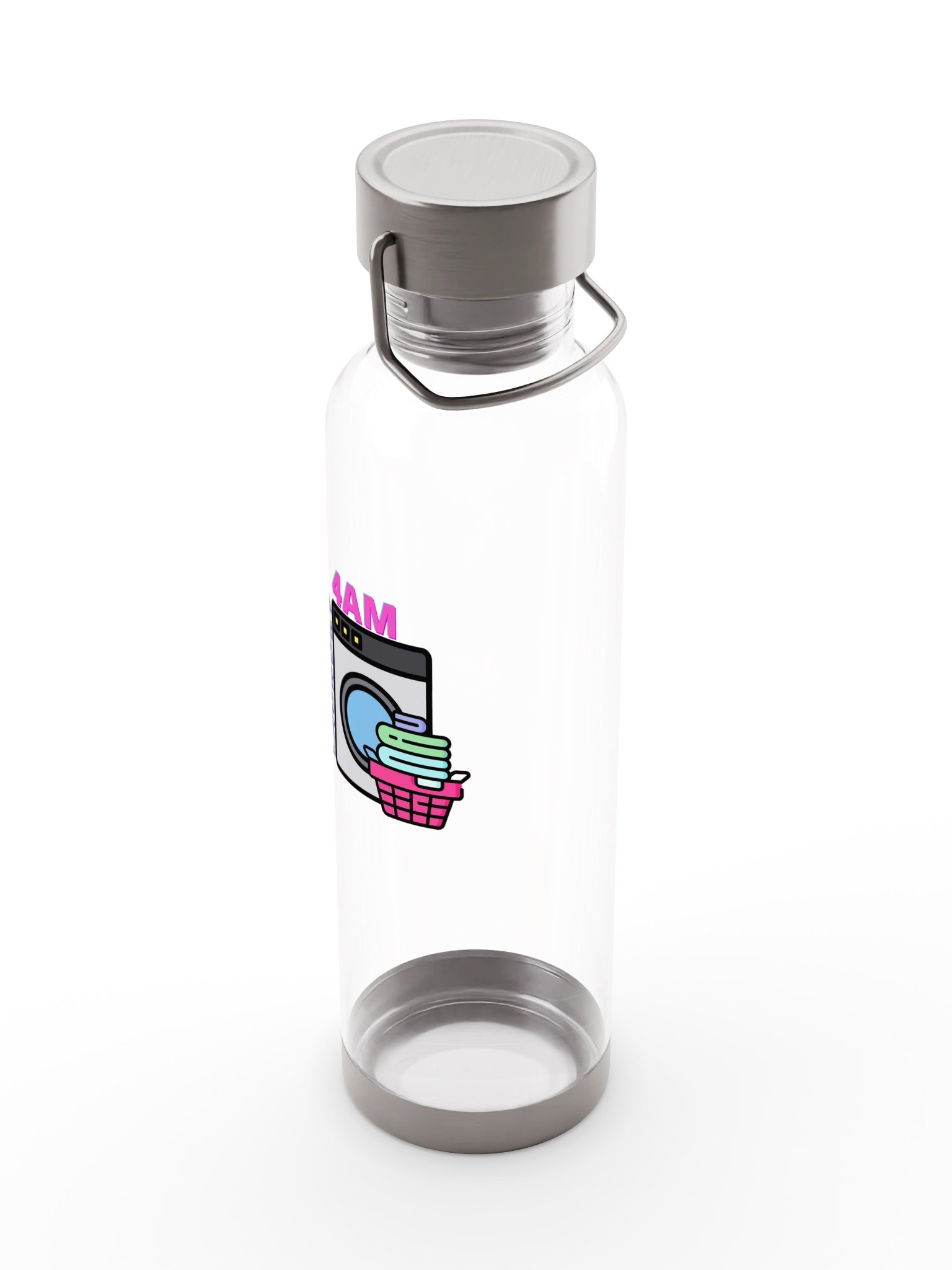 Clear Logo Water Bottle product image (2)