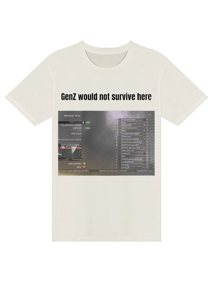 Gen Z Wouldn’t Survive Here product image (2)