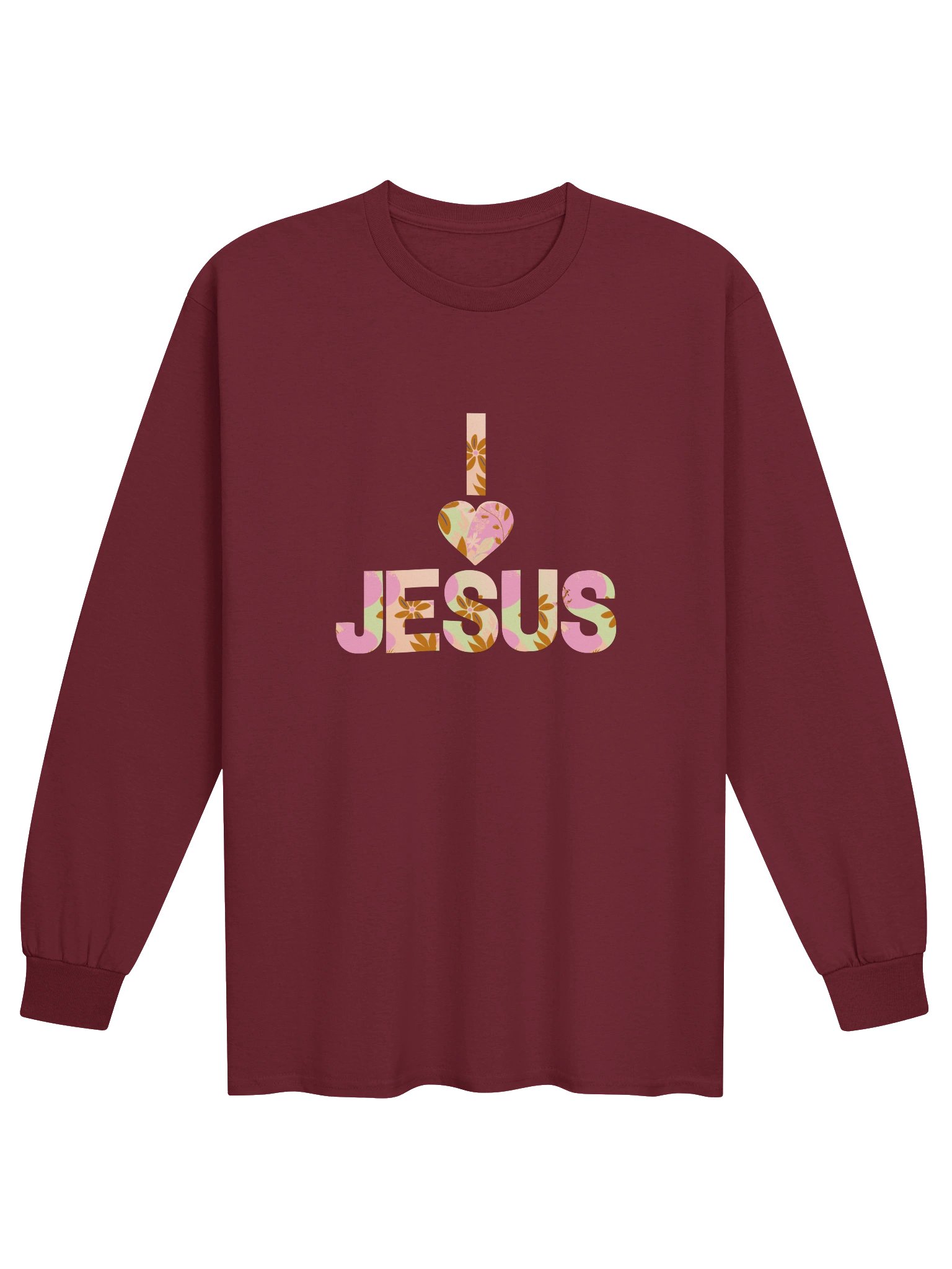 I Love Jesus Boho Cotton Shirt product image (3)