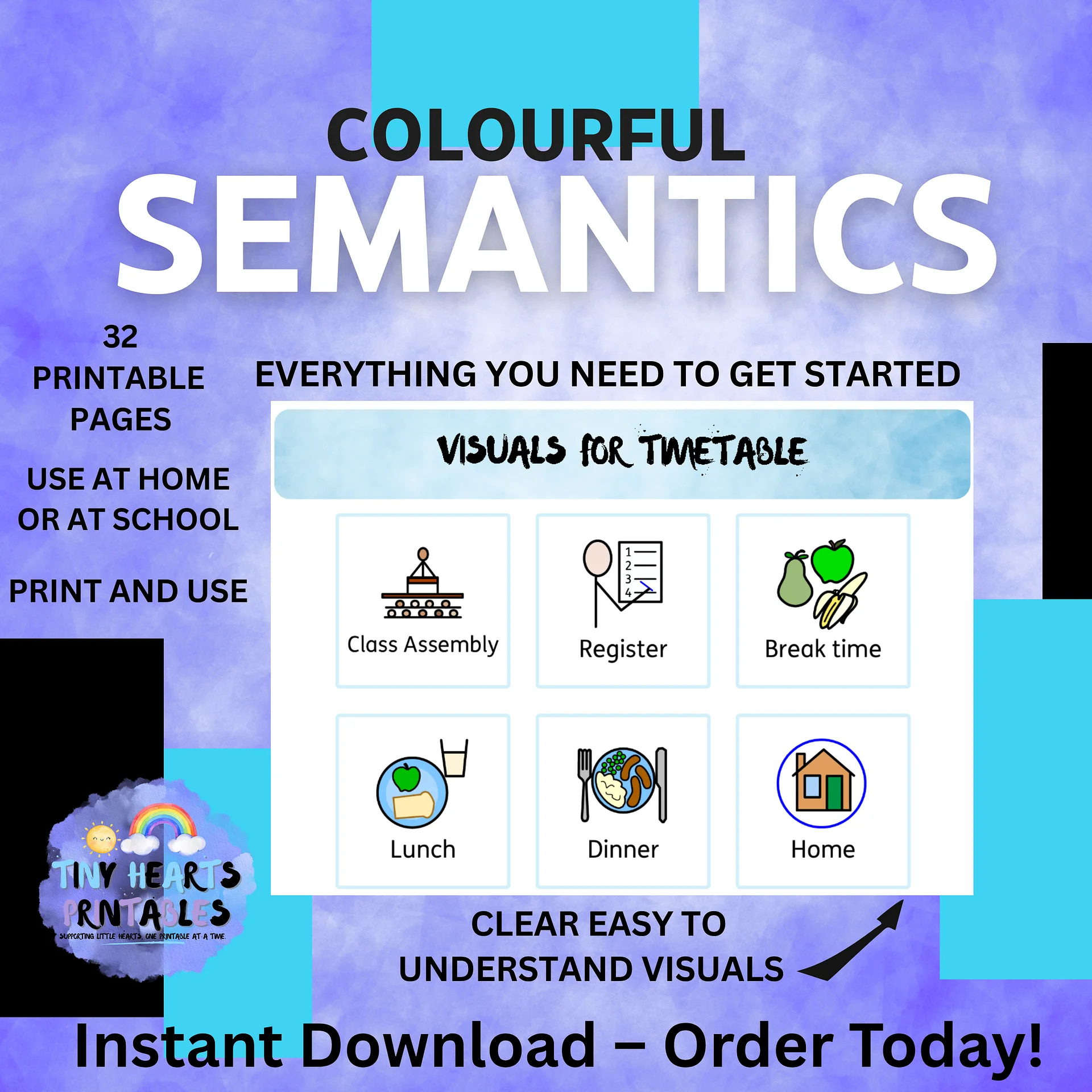 Back to School 57 SEN Visual Support Pack | Routines, Timetables, Feelings, Core Vocab, Reward Charts & More | EYFS, Colourful Semantics product image (3)
