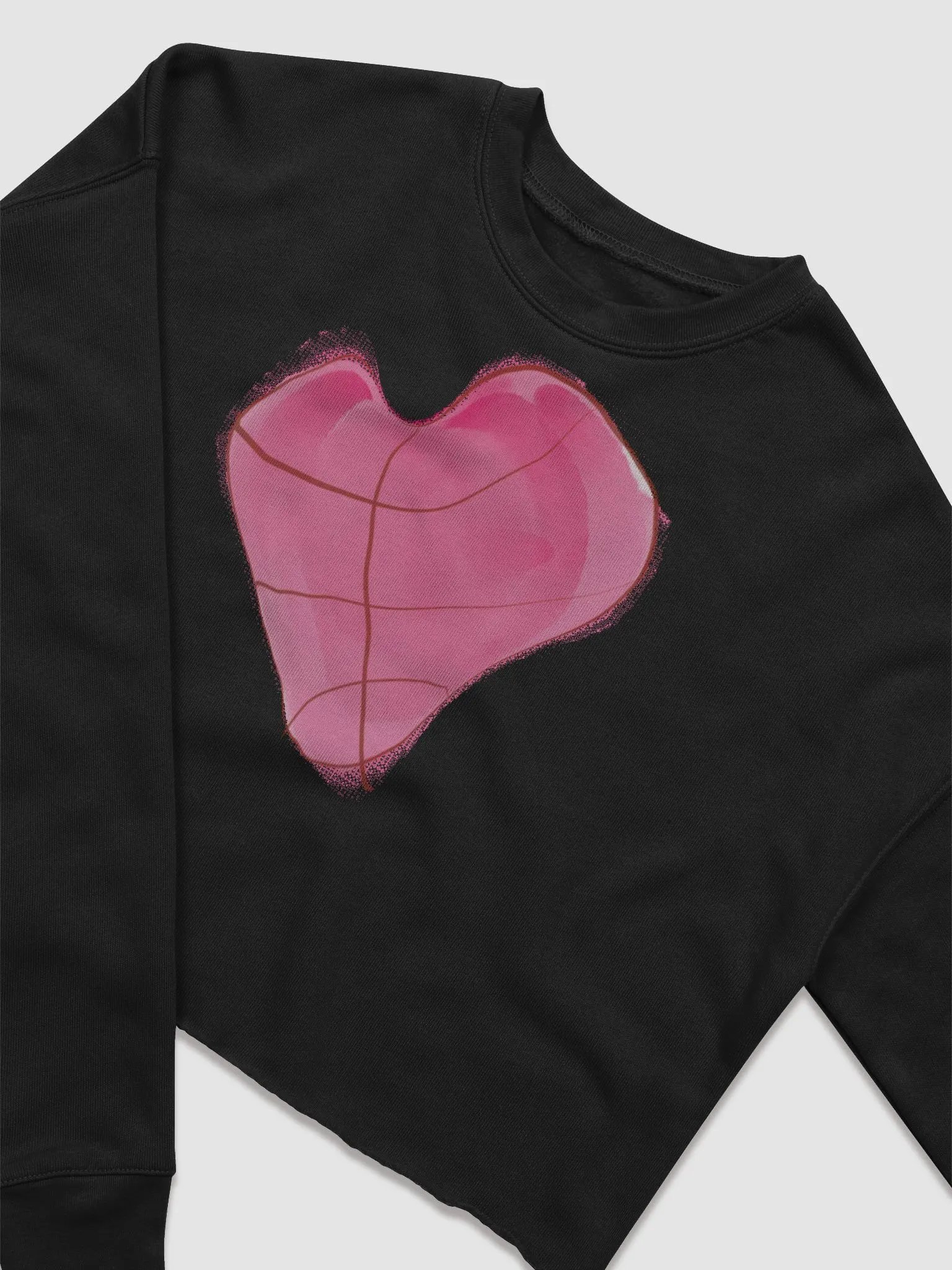 Basketball Love Crop Sweatshirt product image (2)