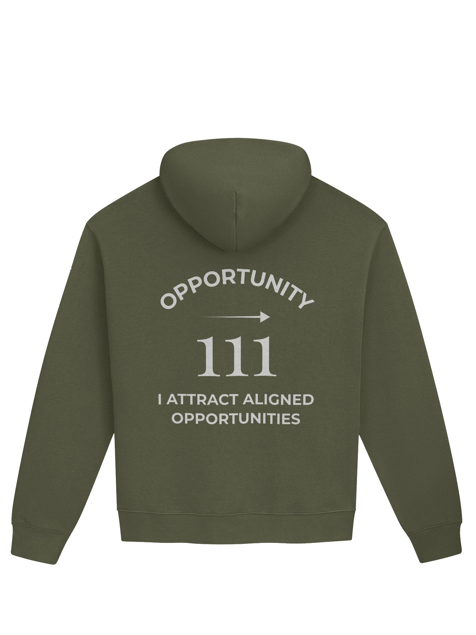 Unisex Premium Oversized Hoodie - 111 — I attract aligned opportunities product image (21)