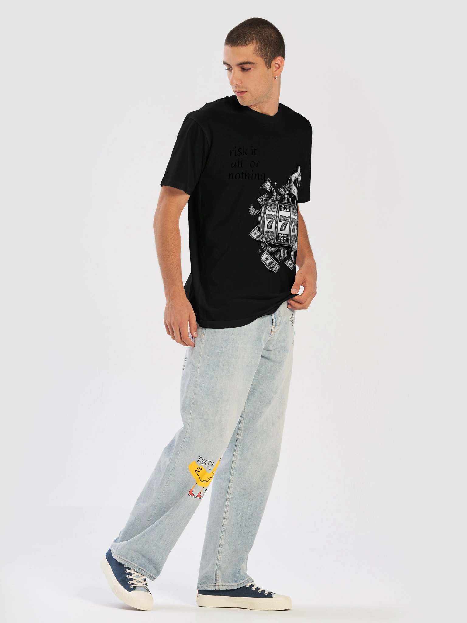 Lucky 7 Slots Graphic Tee product image (13)