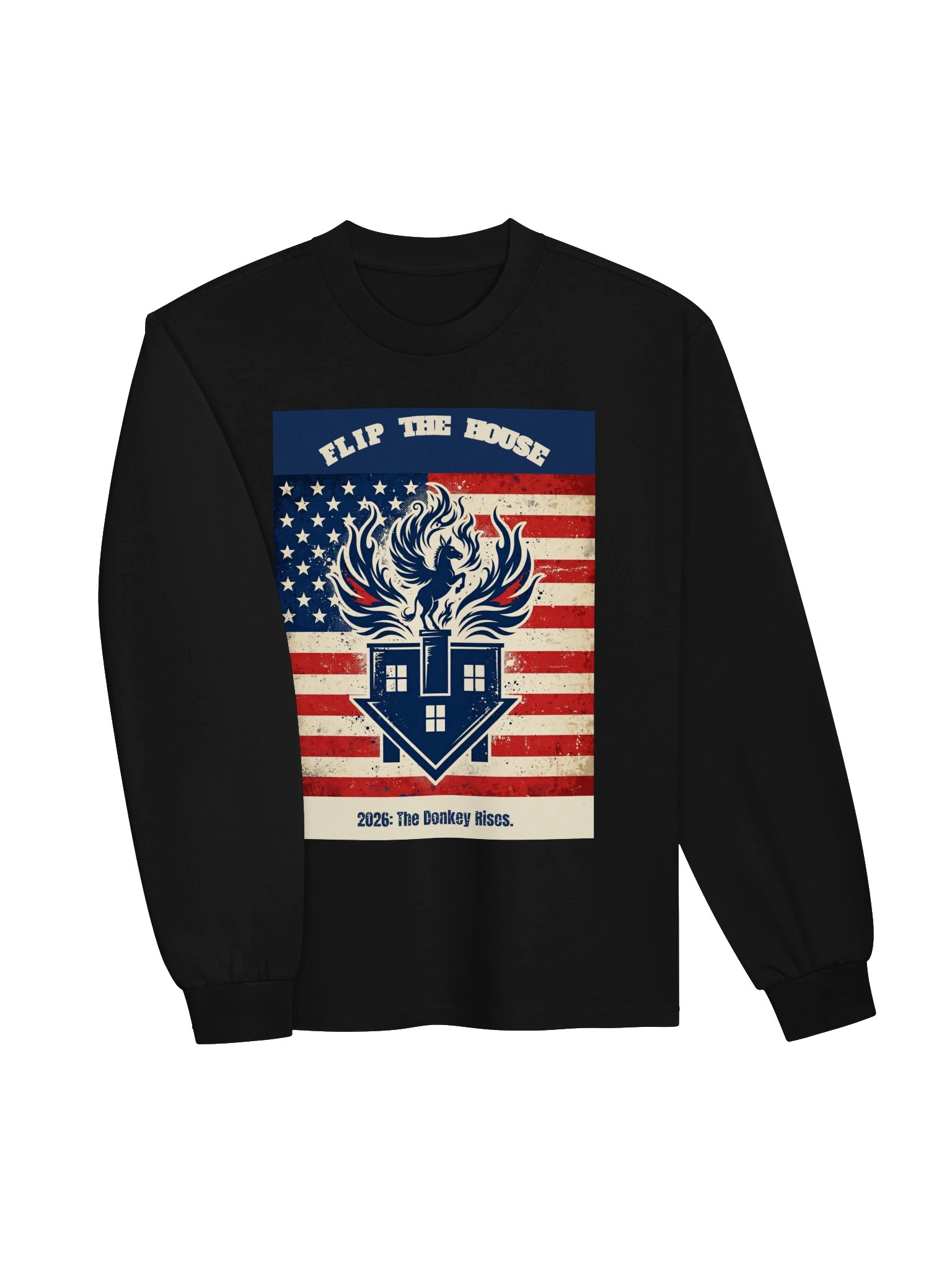 Flip the House Long Sleeve (Bold Title) product image (5)