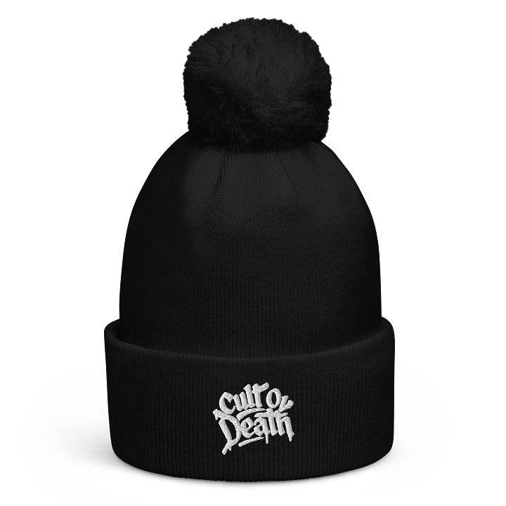 Black Beanie for the Deathbound – KillerCult - Skull product image (1)