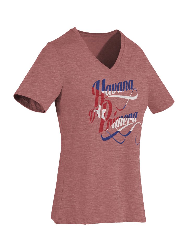 Havana D'Primera - Women's Relaxed V-Neck T-Shirt product image (1)