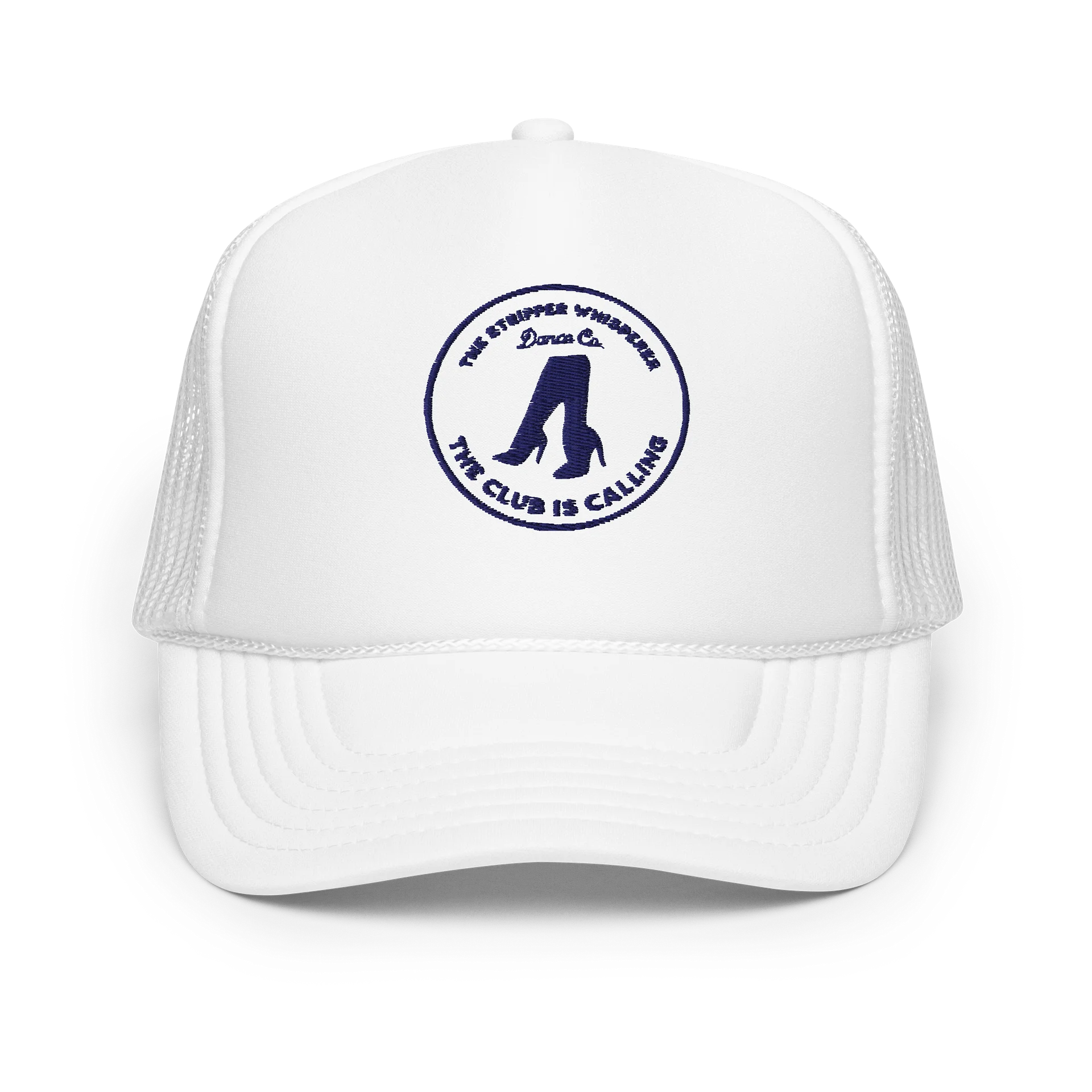 the club is calling puff print trucker hat product image (1)
