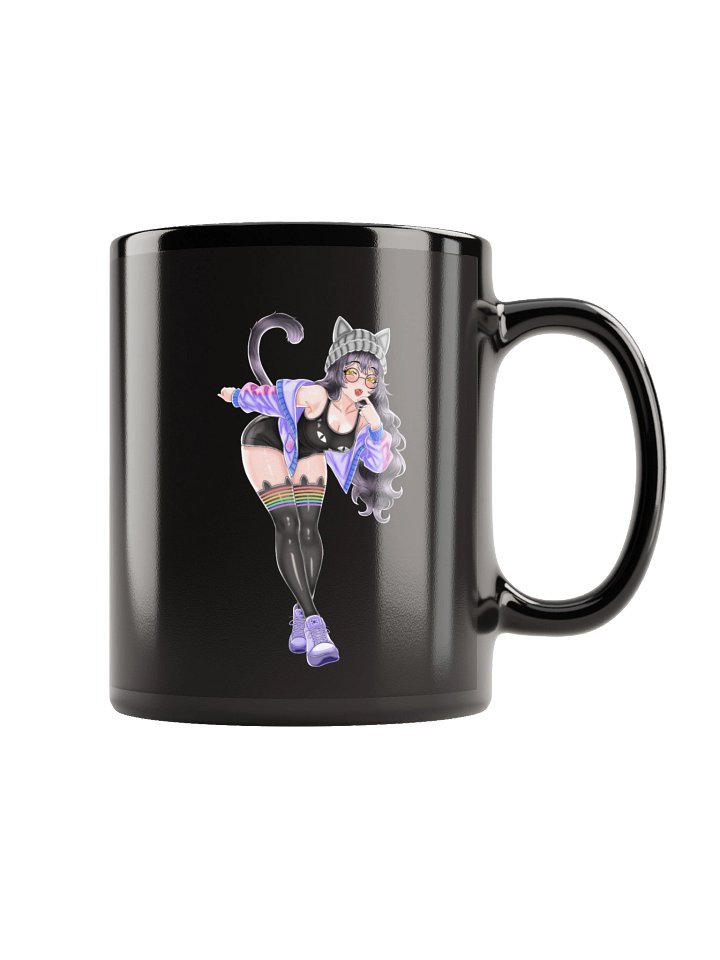 Leaning Mug (Black) product image (1)