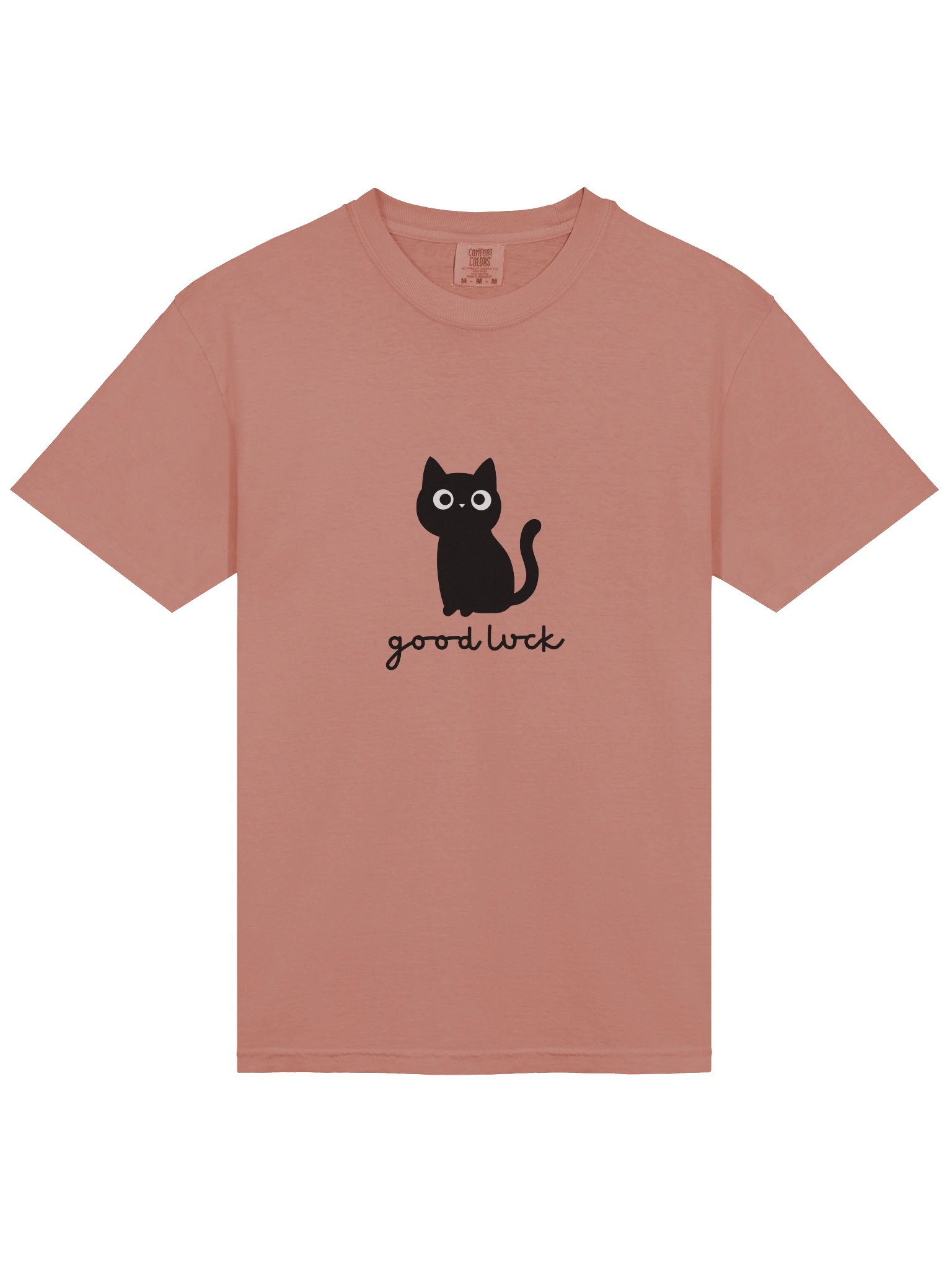 good luck black cat tee product image (53)