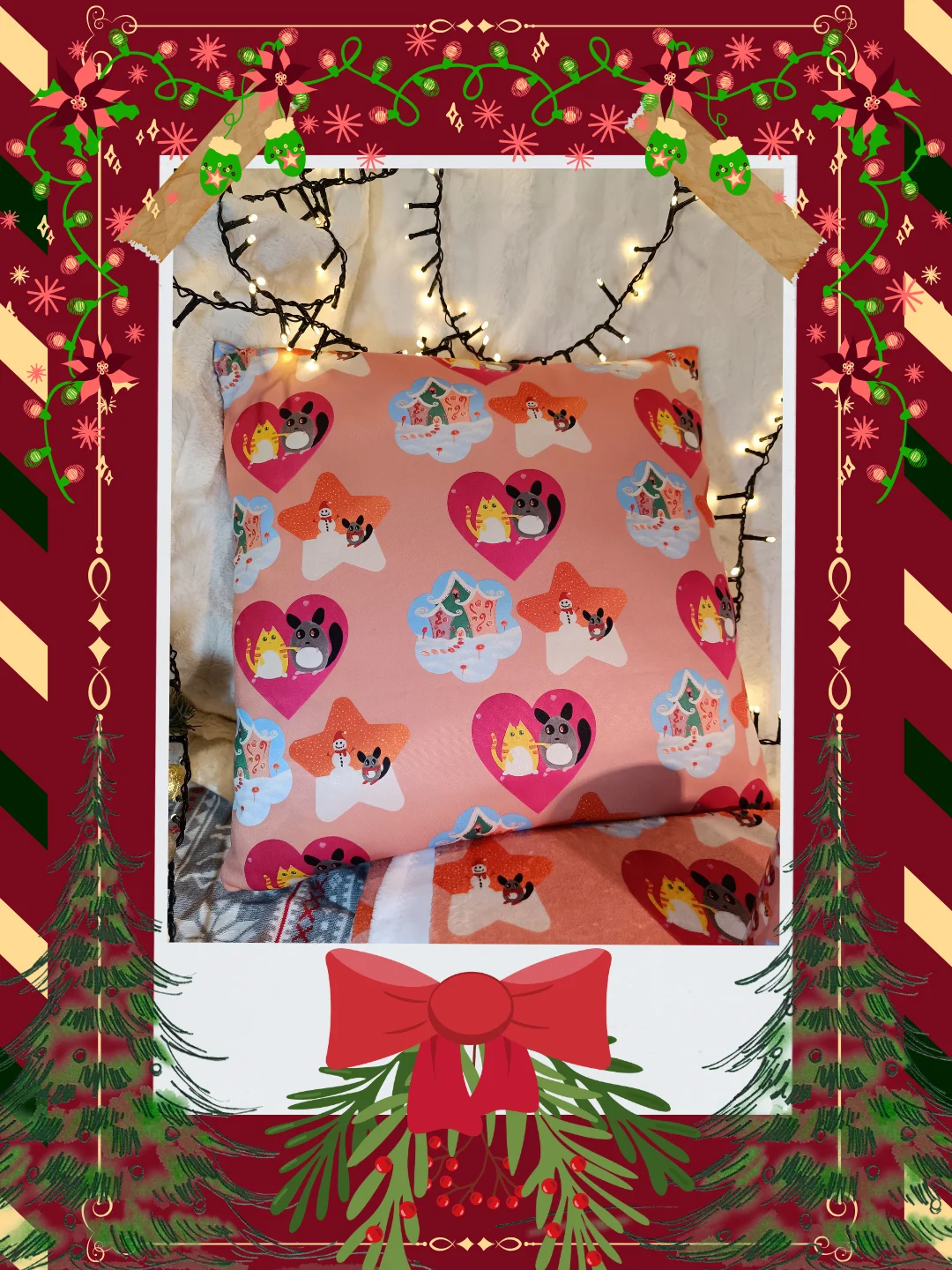 Pink Wonderland Pillow product image (1)