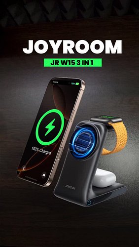 JOYROOM JR-W15 3-in-1 Wireless Charging Station Unboxing

#JoyRoom #WirelessCharging #AfterFraming #iPhone #Unboxing