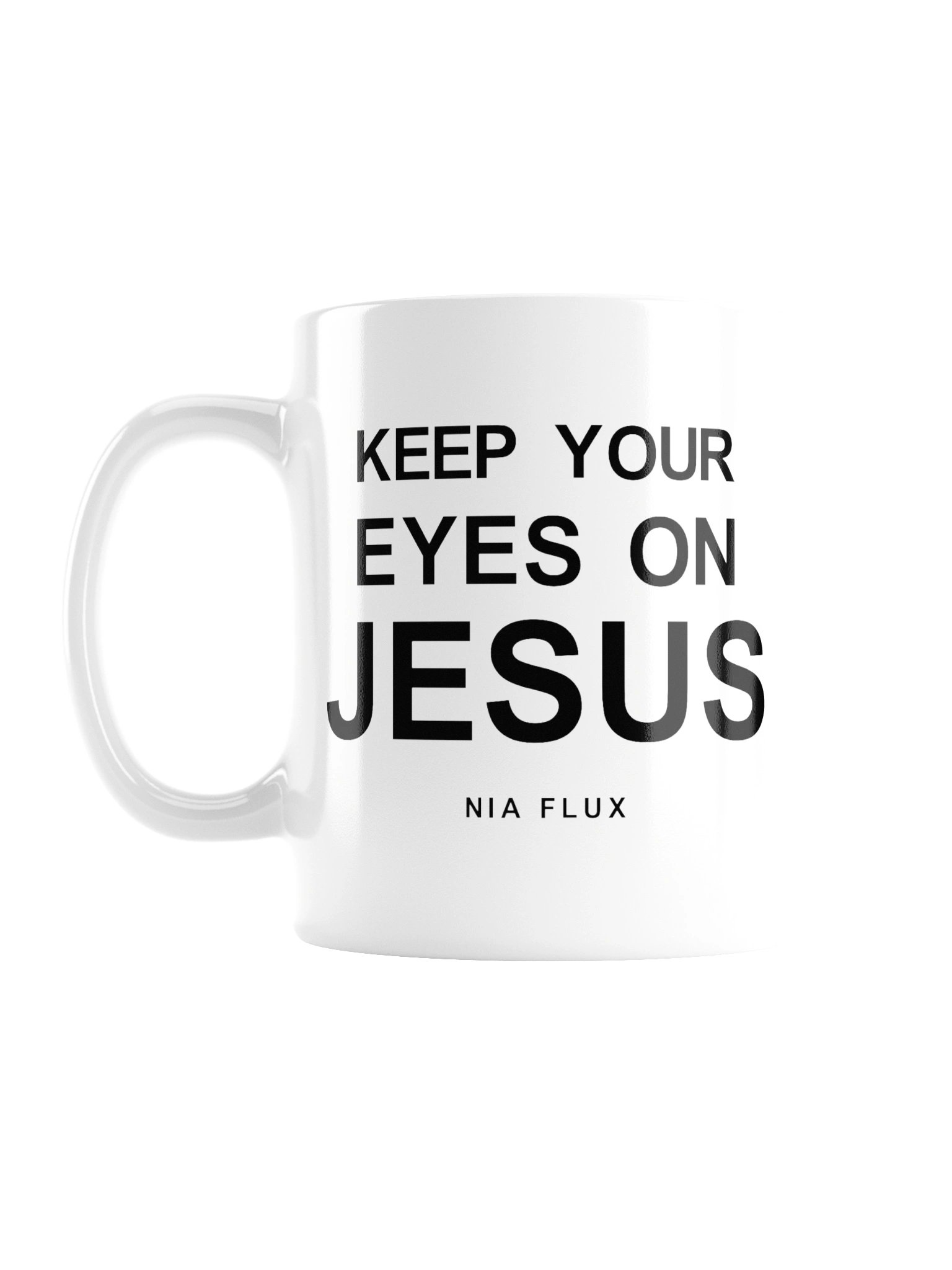 Keep Your Eyes on Jesus Mug product image (1)