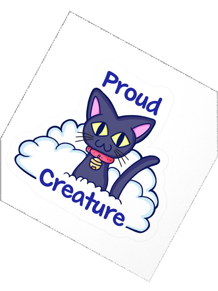 Proud Creature Sticker product image (4)