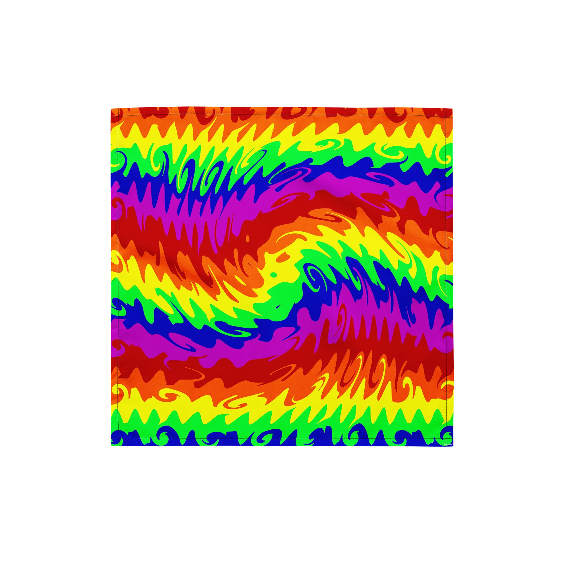 Rainbow Waves Bandana product image (1)