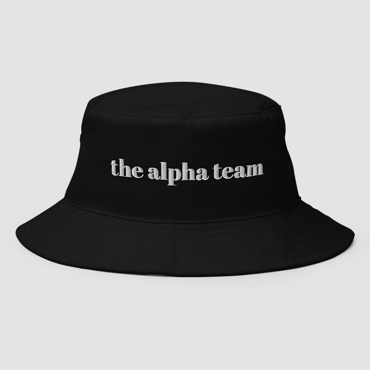 [SteeleWolfee] Bucket Hat Black and White product image (2)