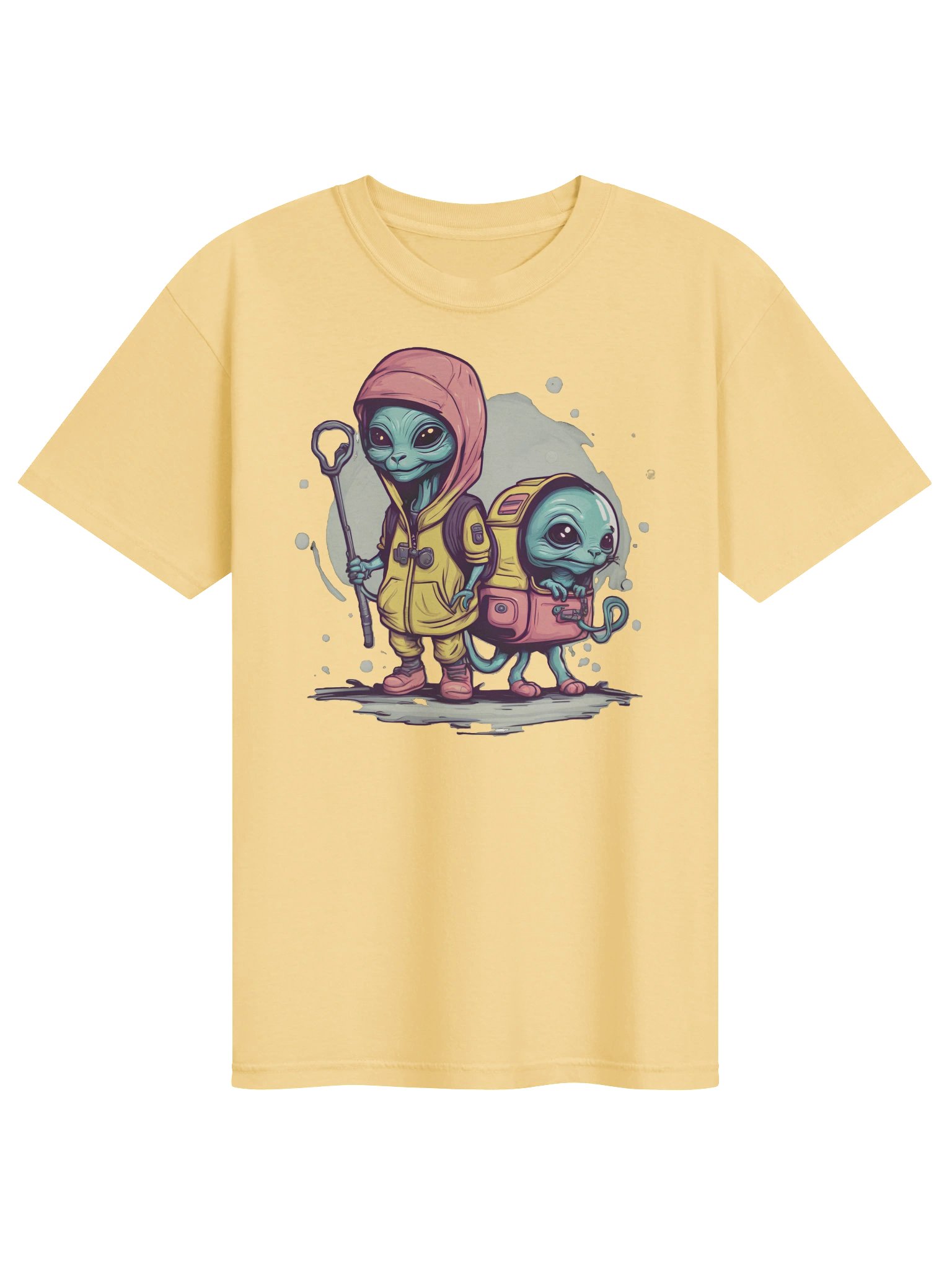 Cosmic Companions: The Intergalactic Wanderer & His Pocket-Sized Explorer product image (97)