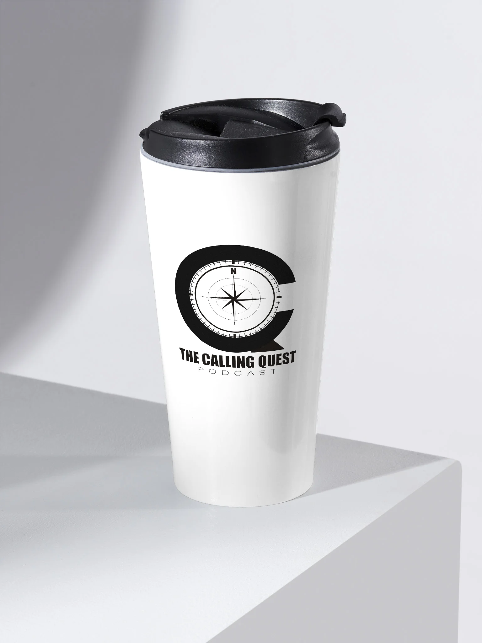 The Calling Quest Podcast Adventurer Stainless Steel Travel Mug product image (1)