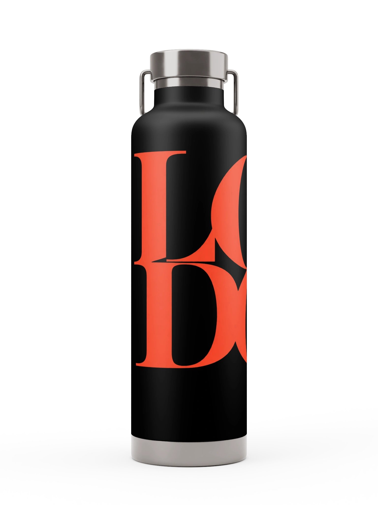 LONDON Minimalist Red Typography Bottle product image (3)