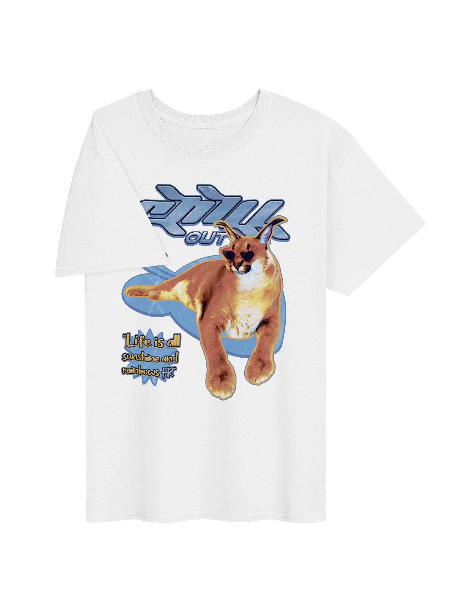 "CHILLOUT!" Y2K Style T-Shirt product image (3)