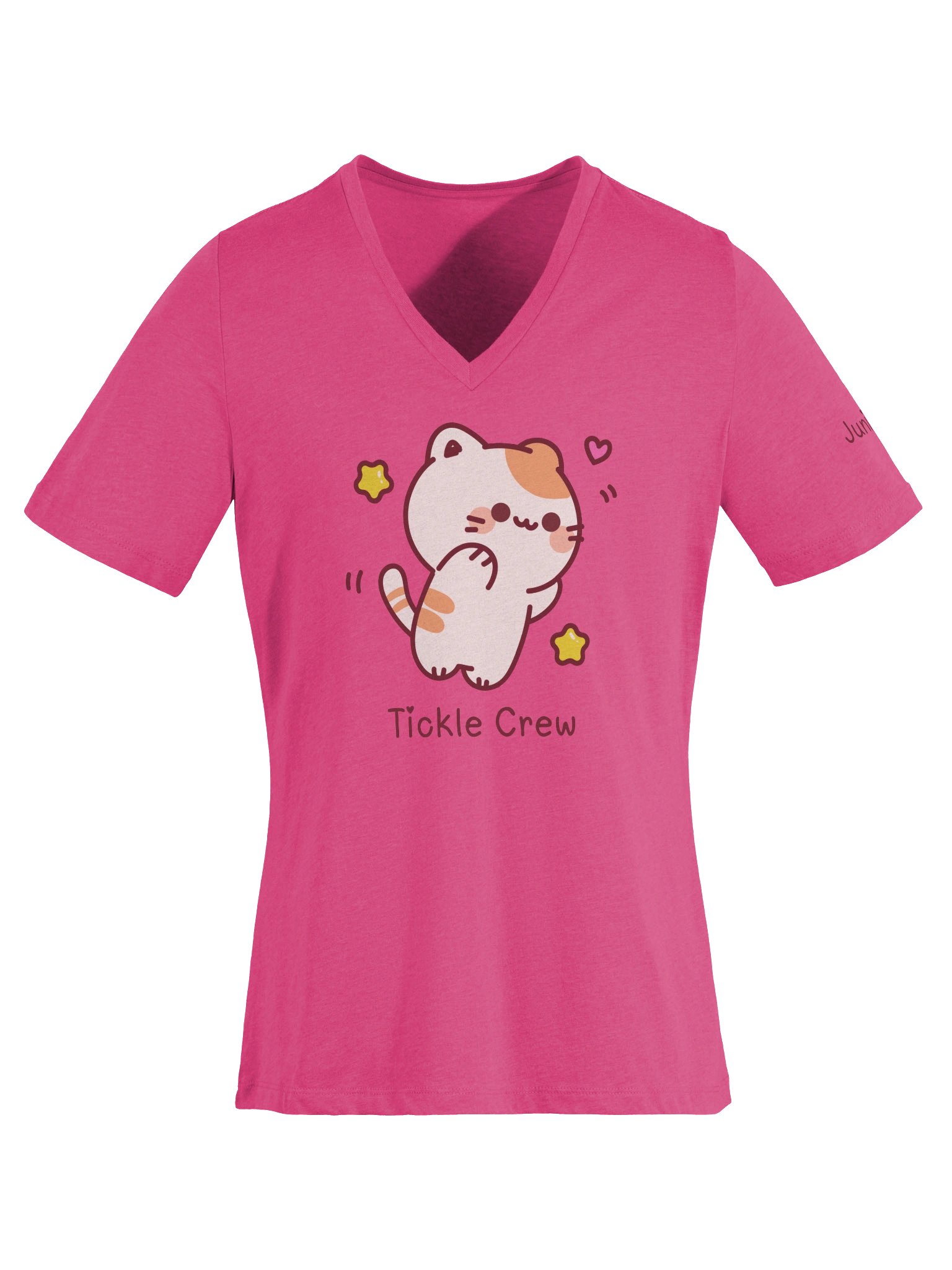 Meowlentine's V-neck tee product image (27)