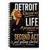 Detroit Raised Me Spiral Notebook