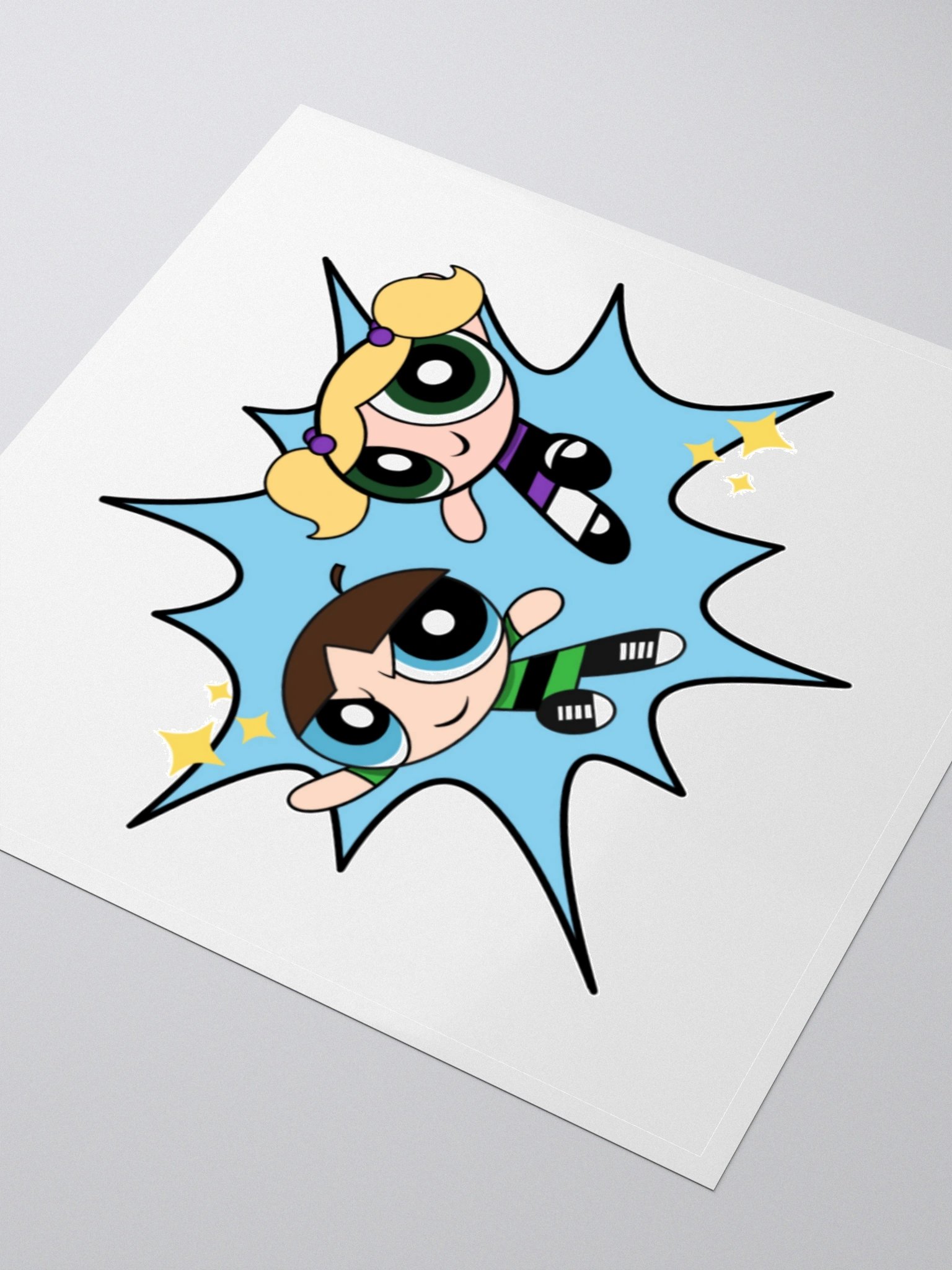 marisa & johnny bubbles stickers product image (8)