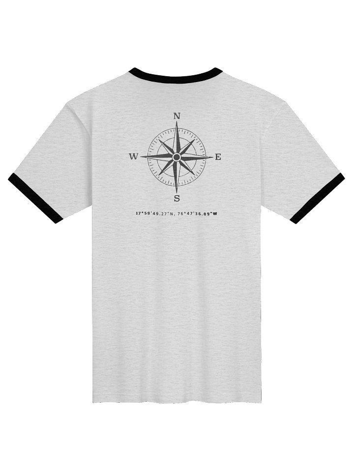 Compass - Jamaica - Vintage ALT | Unisex Ringer T-Shirt | 5 Versions product image (10)