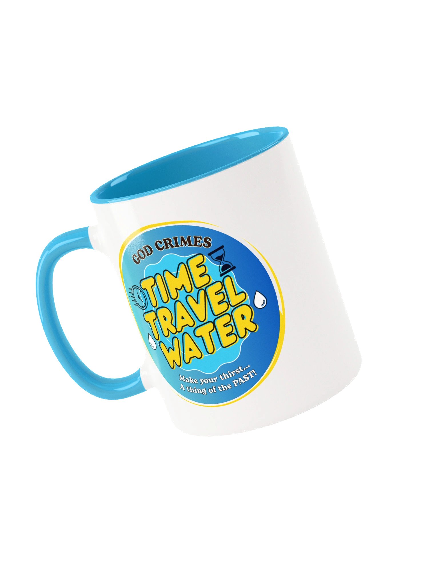 Time Travel Water Mug - Blue product image (5)