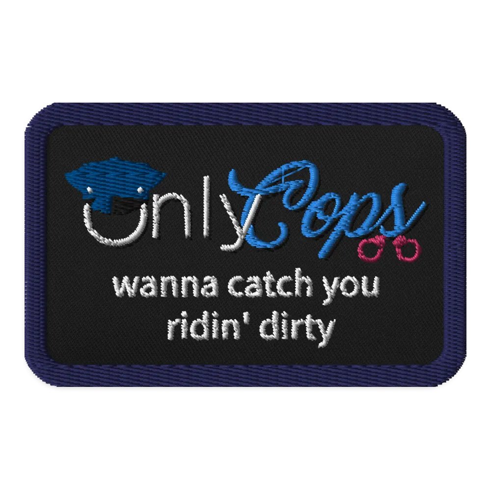 OnlyCops Embroidered Patches product image (1)