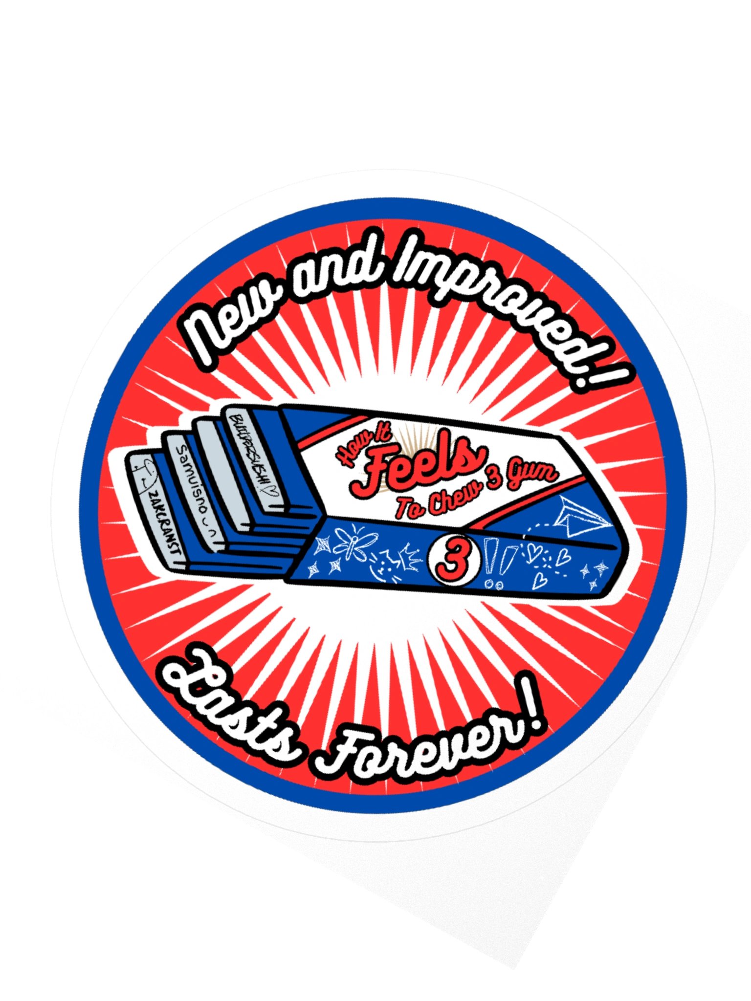 3Gum Sticker! product image (4)