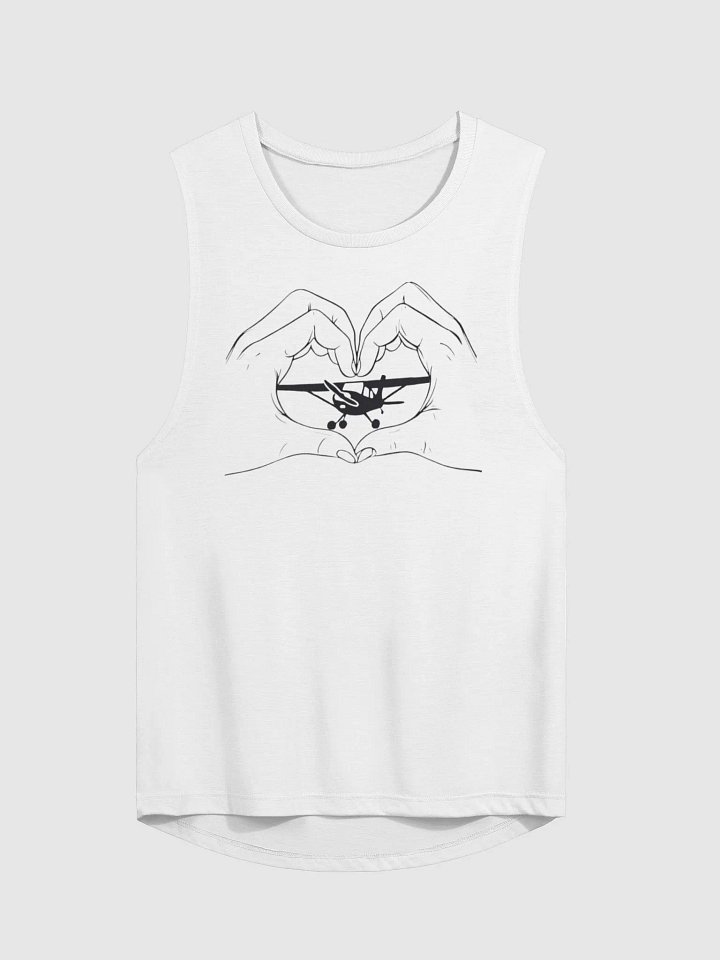 Love for Airplanes Flowy Muscle Tank product image (2)