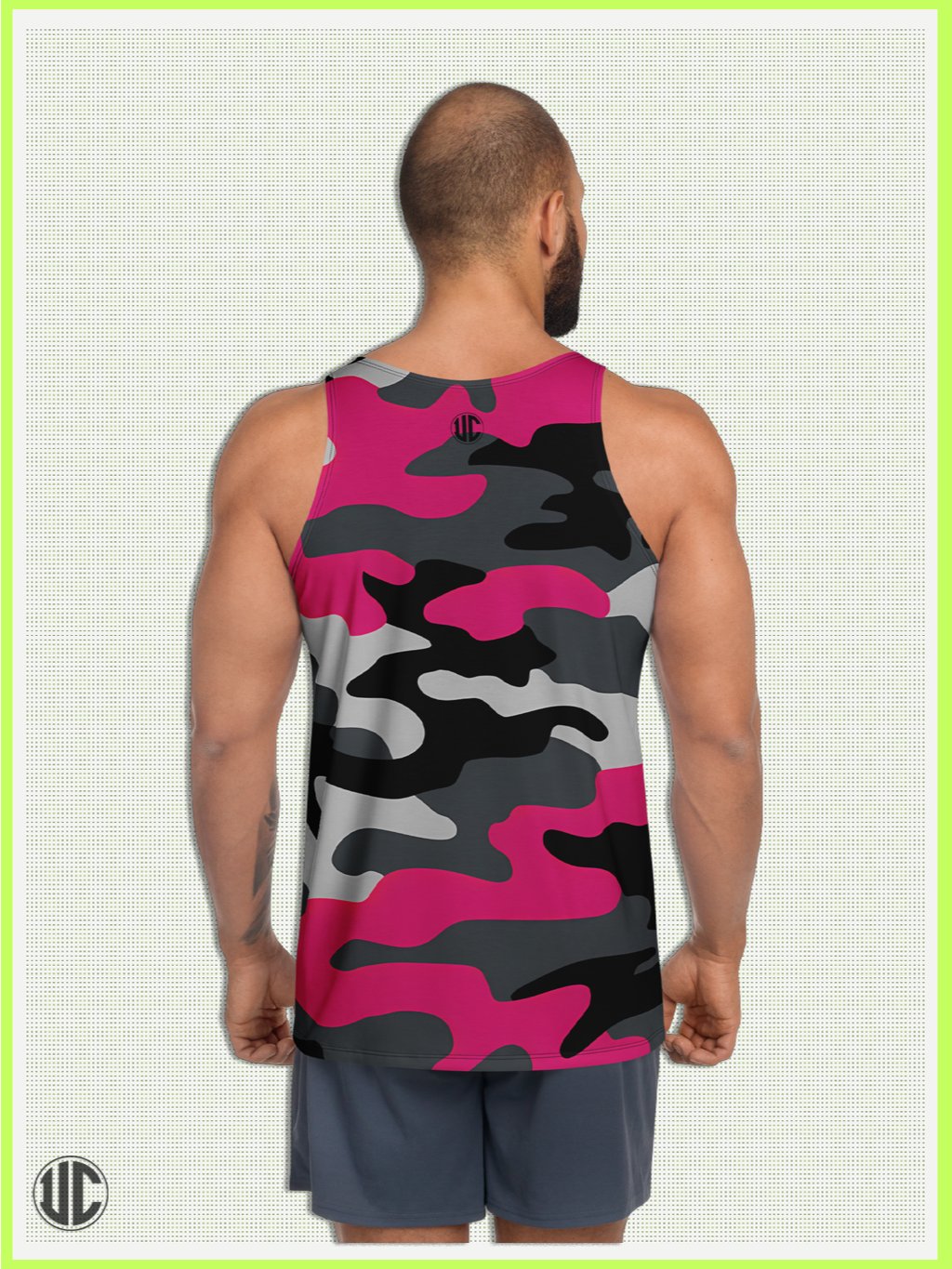 Savage Pink Camo – Men’s Tank Top product image (2)