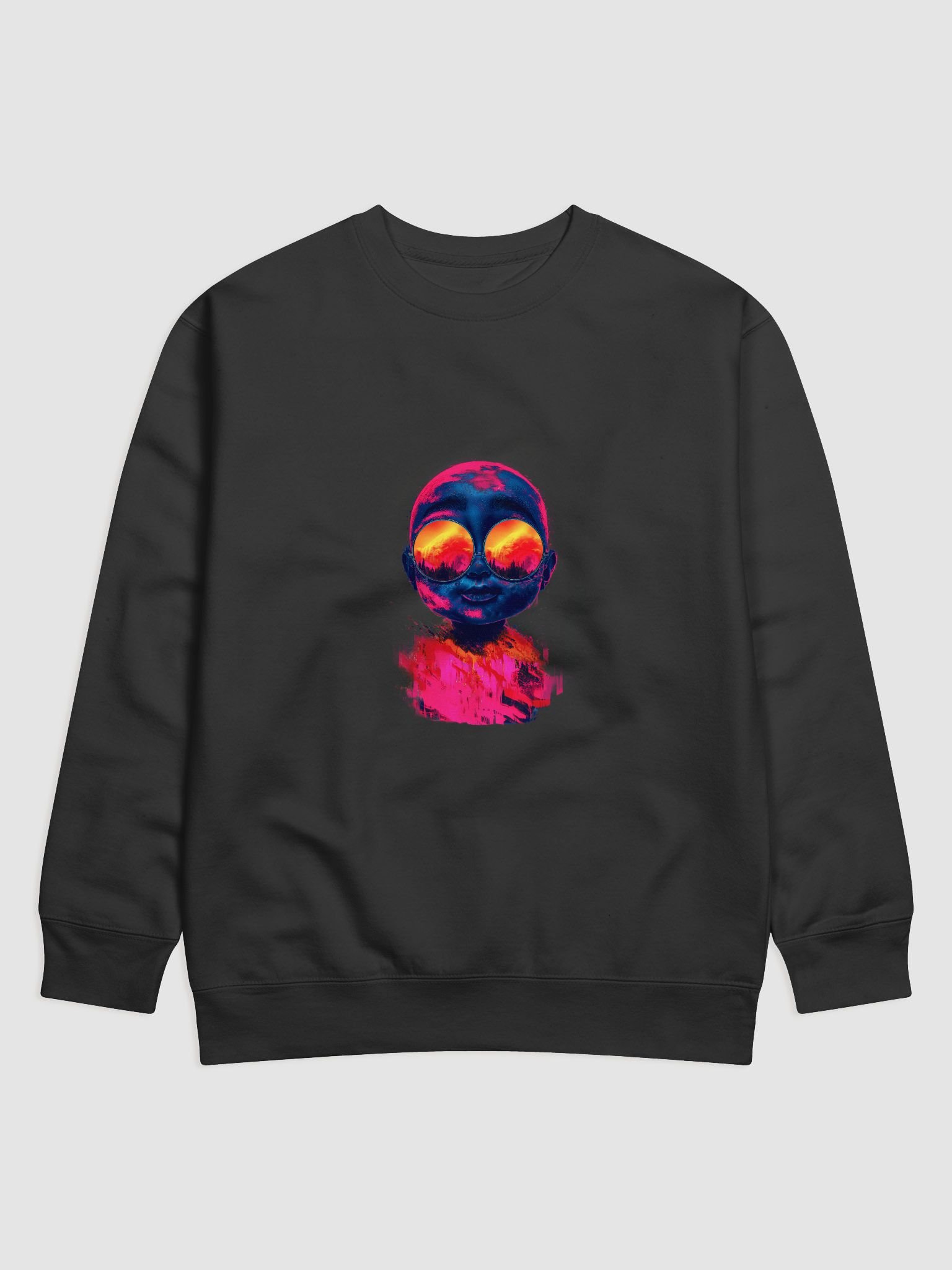 Blinded By The Micronova Chibi Sweatshirt product image (1)