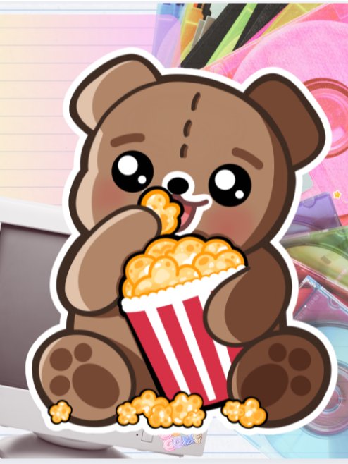 Popcorn Ber Sticker product image (1)