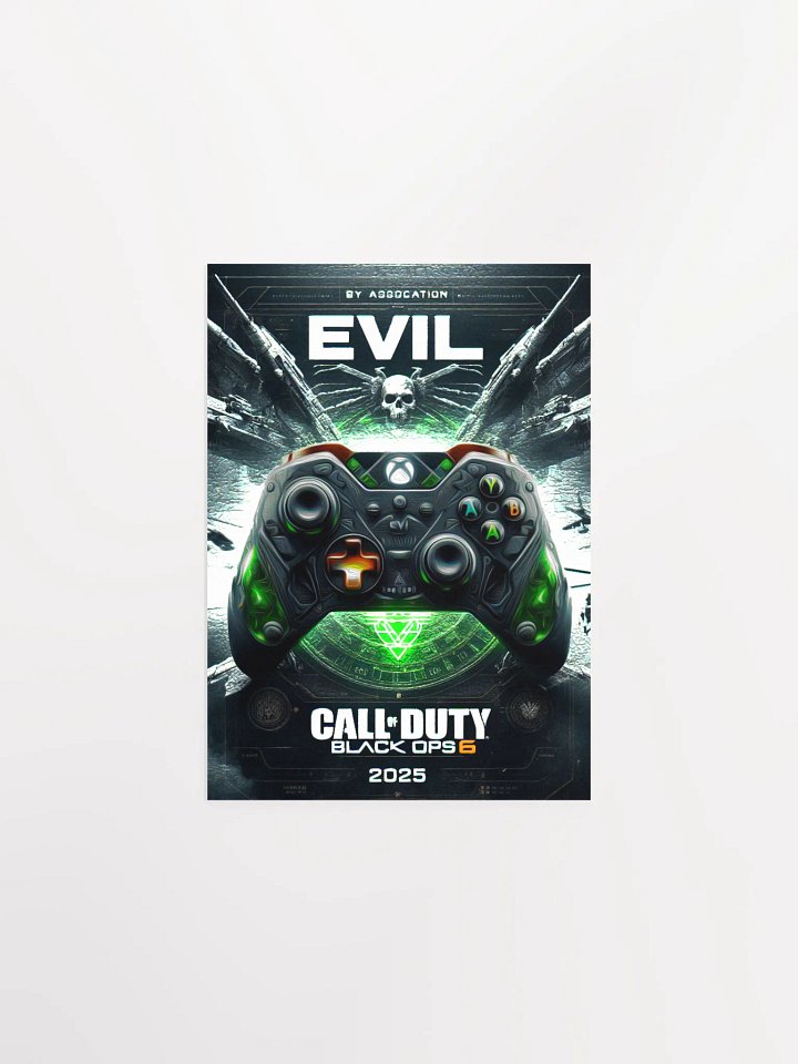 EVIL Gaming: BO6 Controller Poster product image (5)