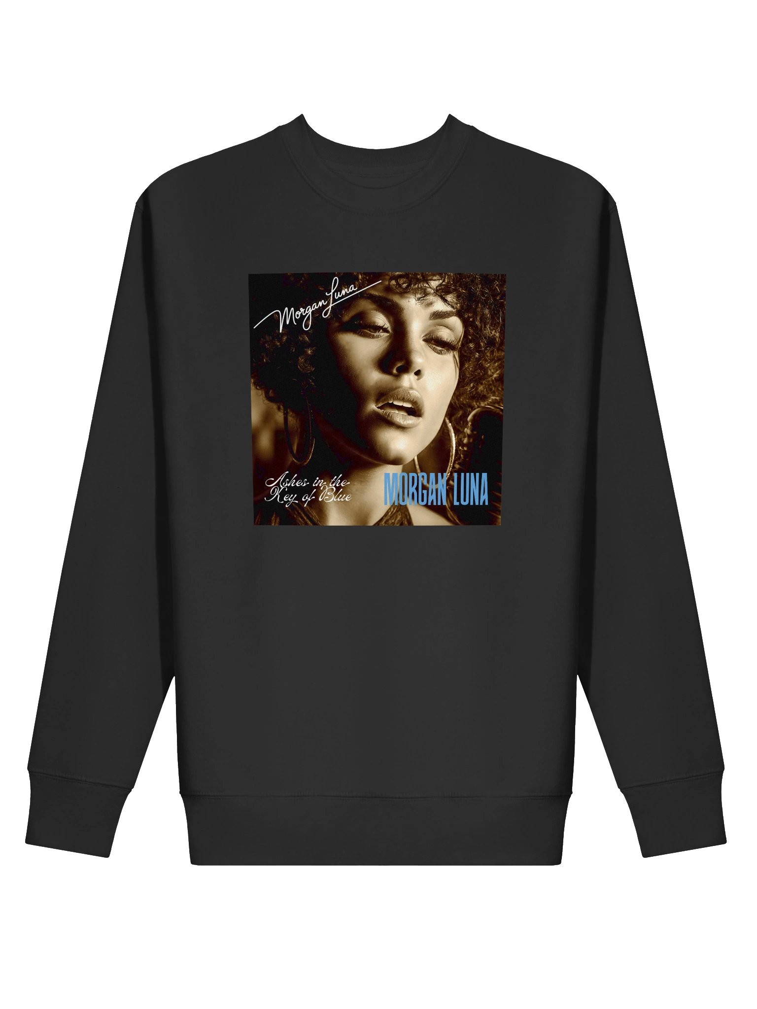 Morgan Luna – “Ashes in the Key of Blue” Autograph Series Sweatshirt product image (4)