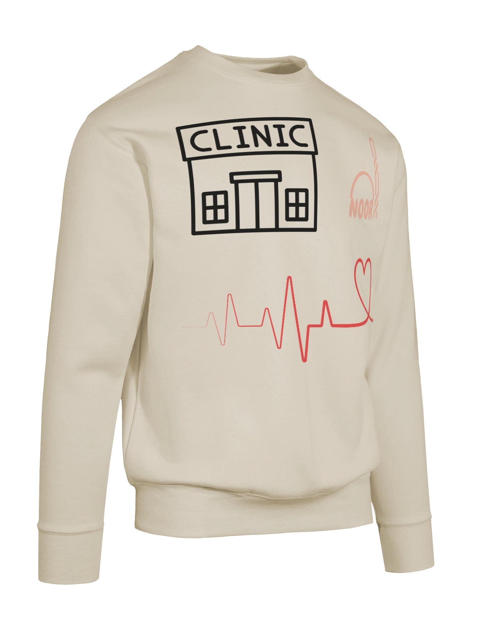 Noor Medical Premium Cotton Crew Sweatshirt product image (10)
