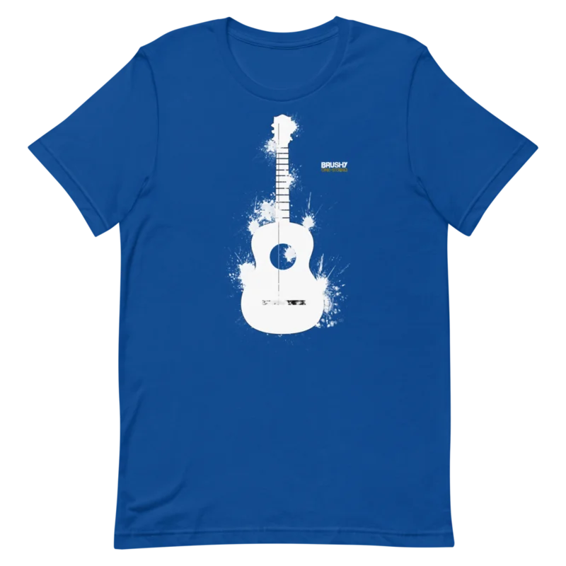 Brushy Guitar, Standard Unisex T-shirt product image (8)