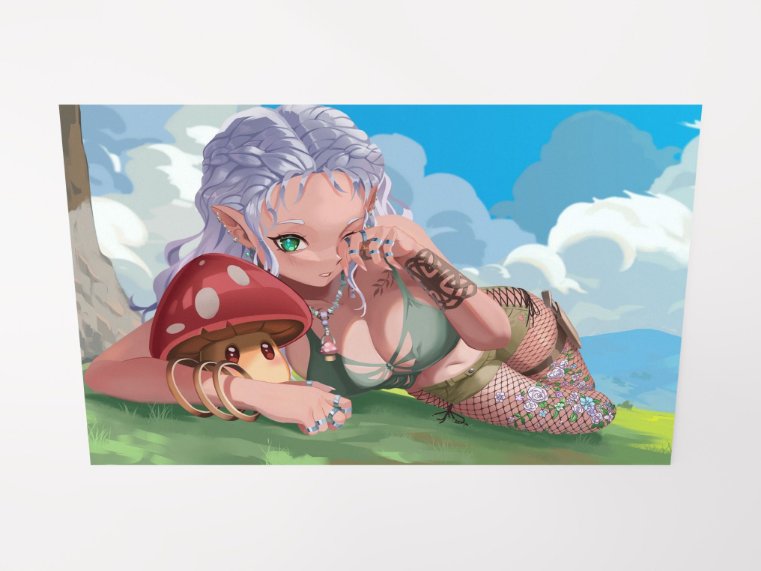 Nap in the Meadow Poster product image (3)