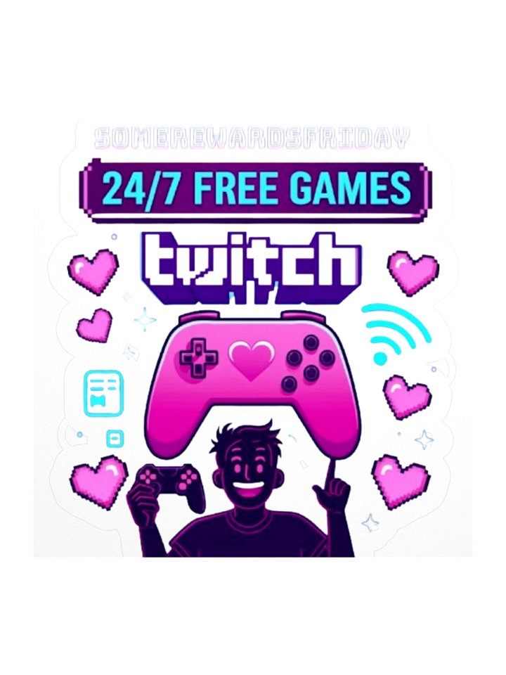 someRewardsFriday Valentine Sticker product image (1)