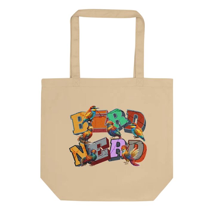 Bird Nerd Whimsical Eco Tote product image (1)