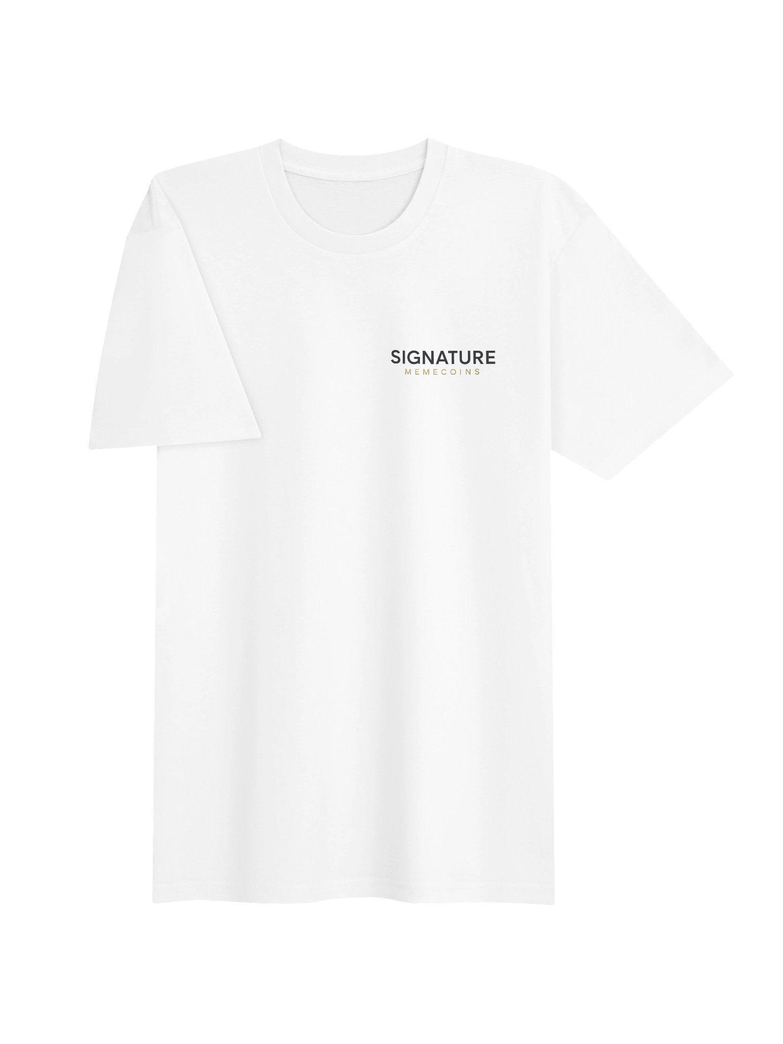 SIGNATURE MEMECOINS FOUNDERS TEE (WHITE) product image (3)
