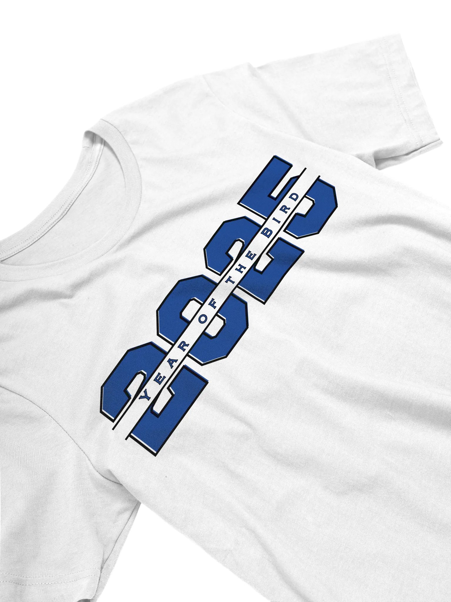 Blue "Year of the Bird" Soft Tee product image (1)
