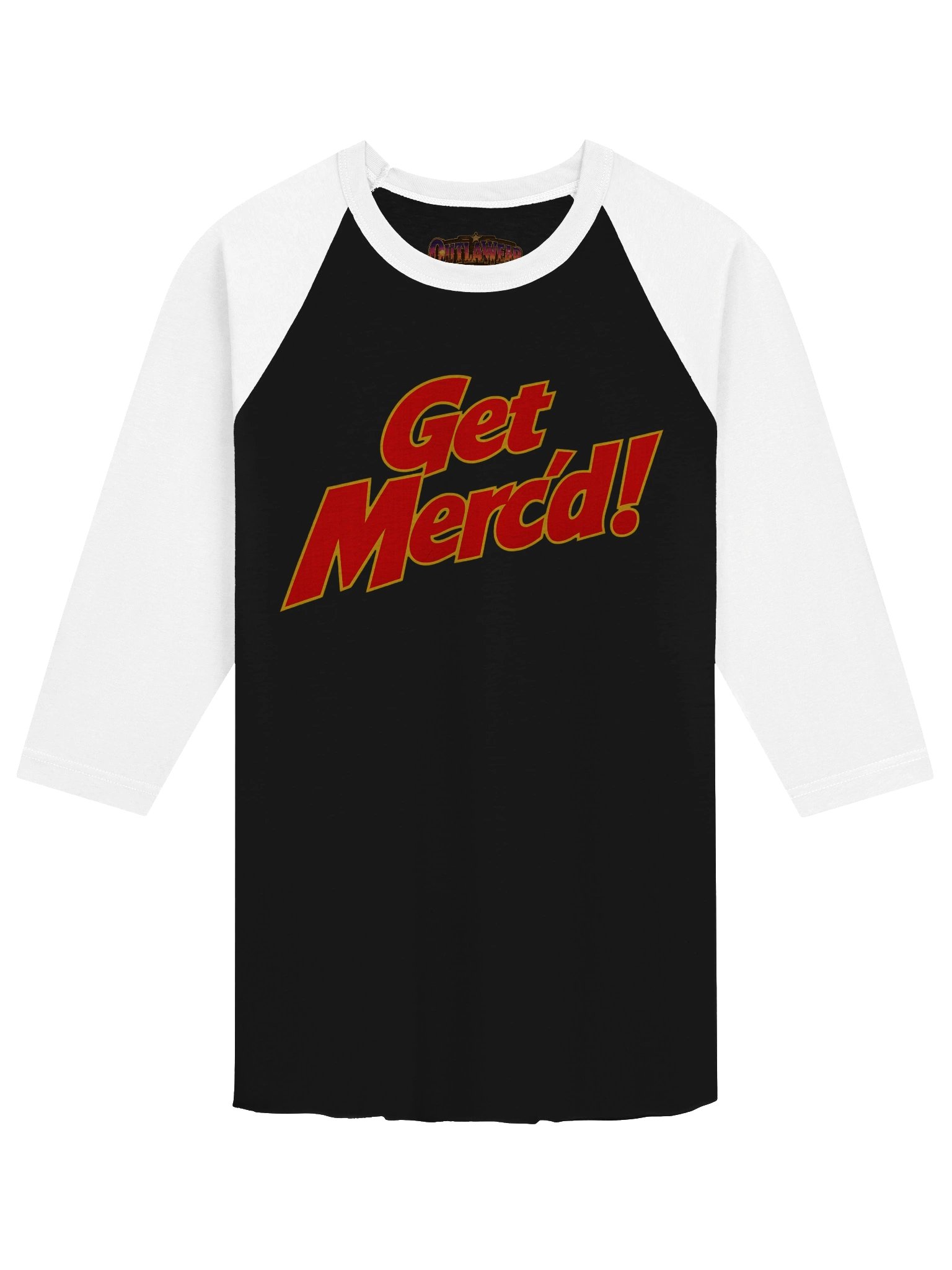 "Get Merc'd!" Raglan T-Shirt product image (2)