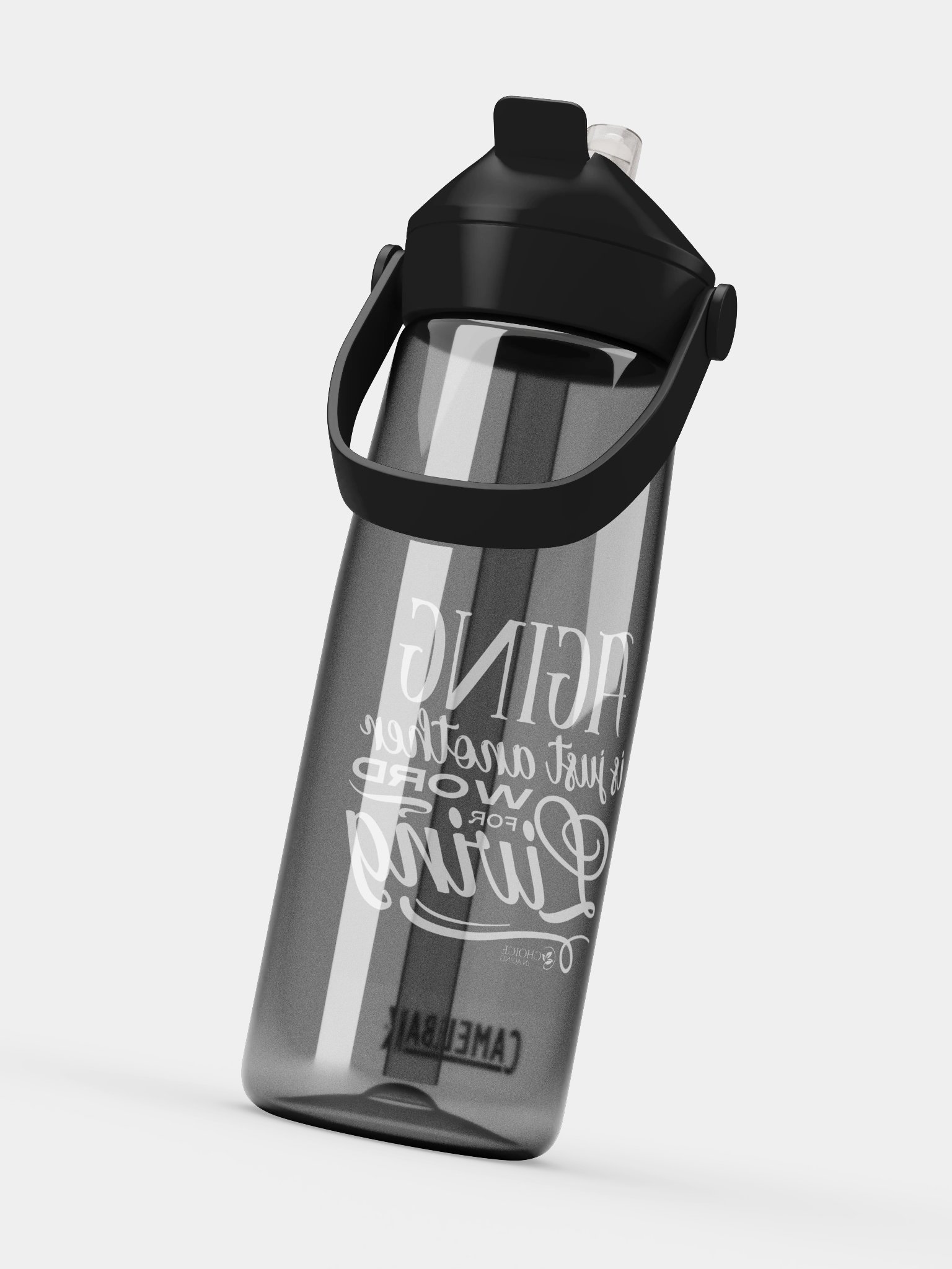 CamelBak Thrive® Flip Straw Water Bottle - "Aging is Just Another Word for Living" product image (8)