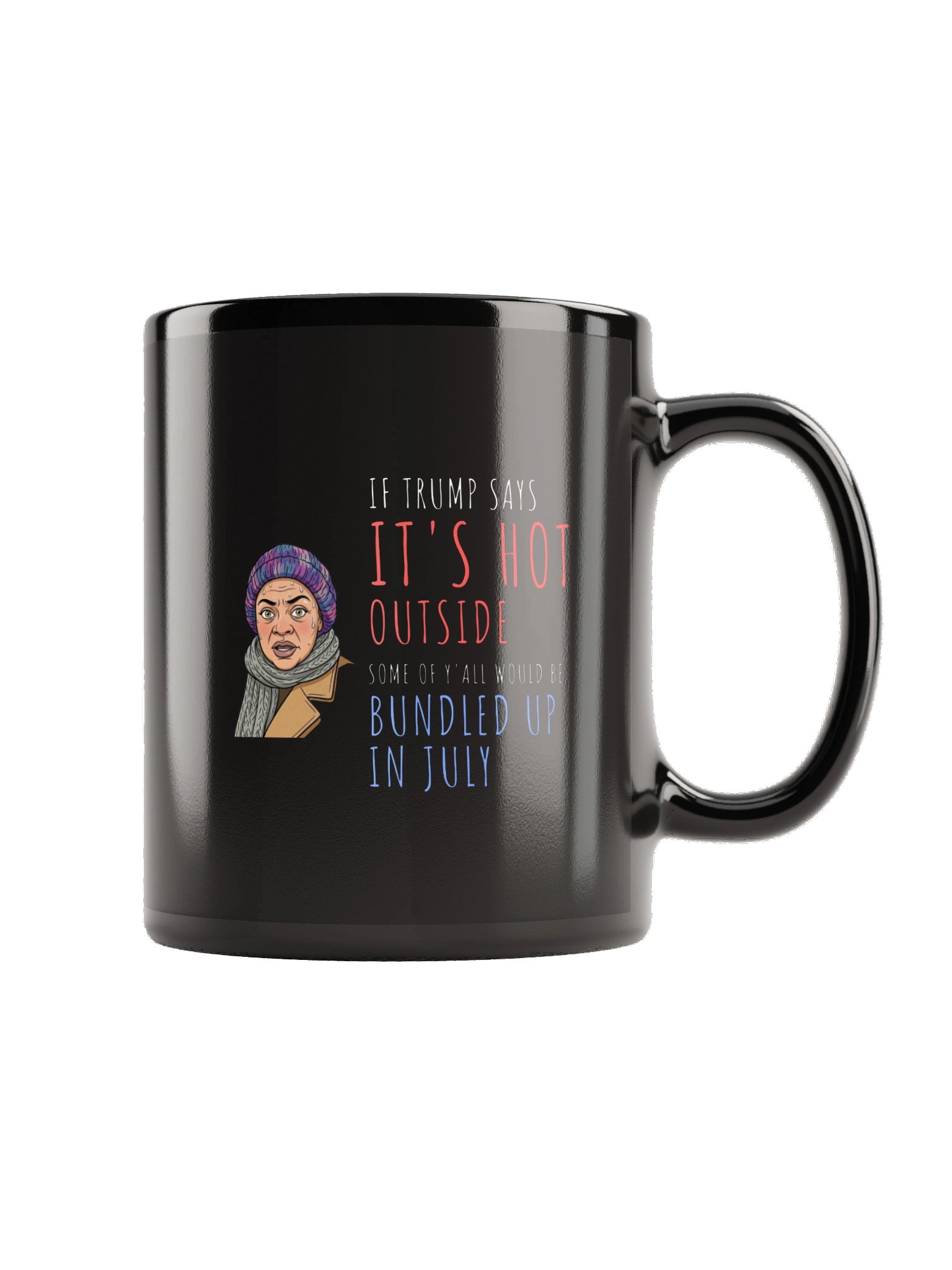 The Weather Girl Mug - Black product image (3)